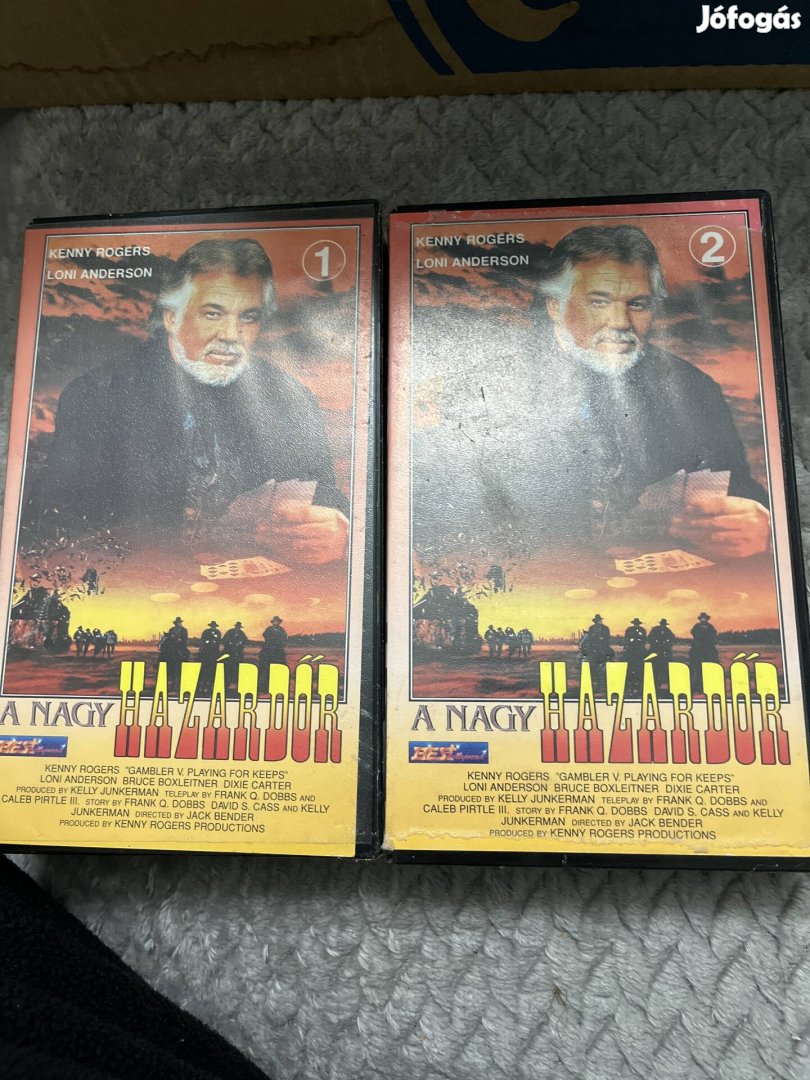 A nagy hazárdőr 1-2 vhs kistok kaland