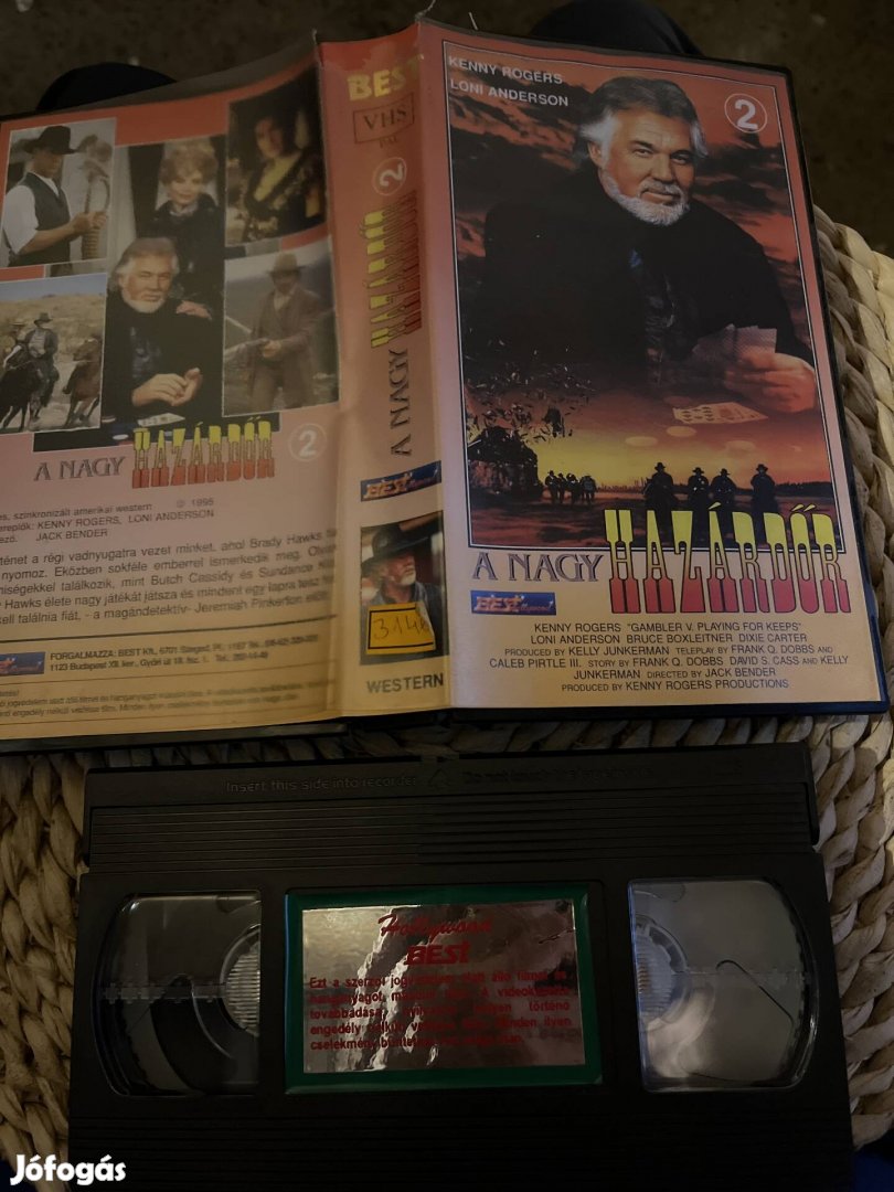 A nagy hazárdőr 2 vhs. 