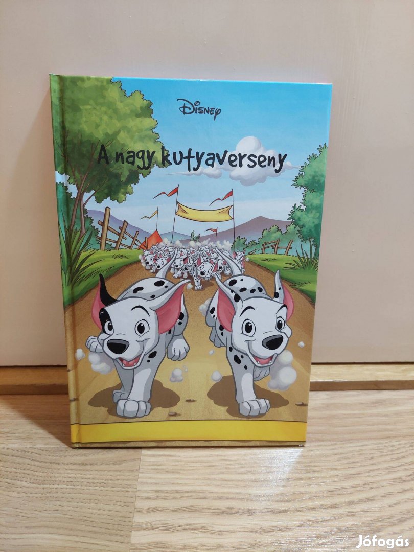 A nagy kutyaverseny Disney mesekönyv, gyerek könyv