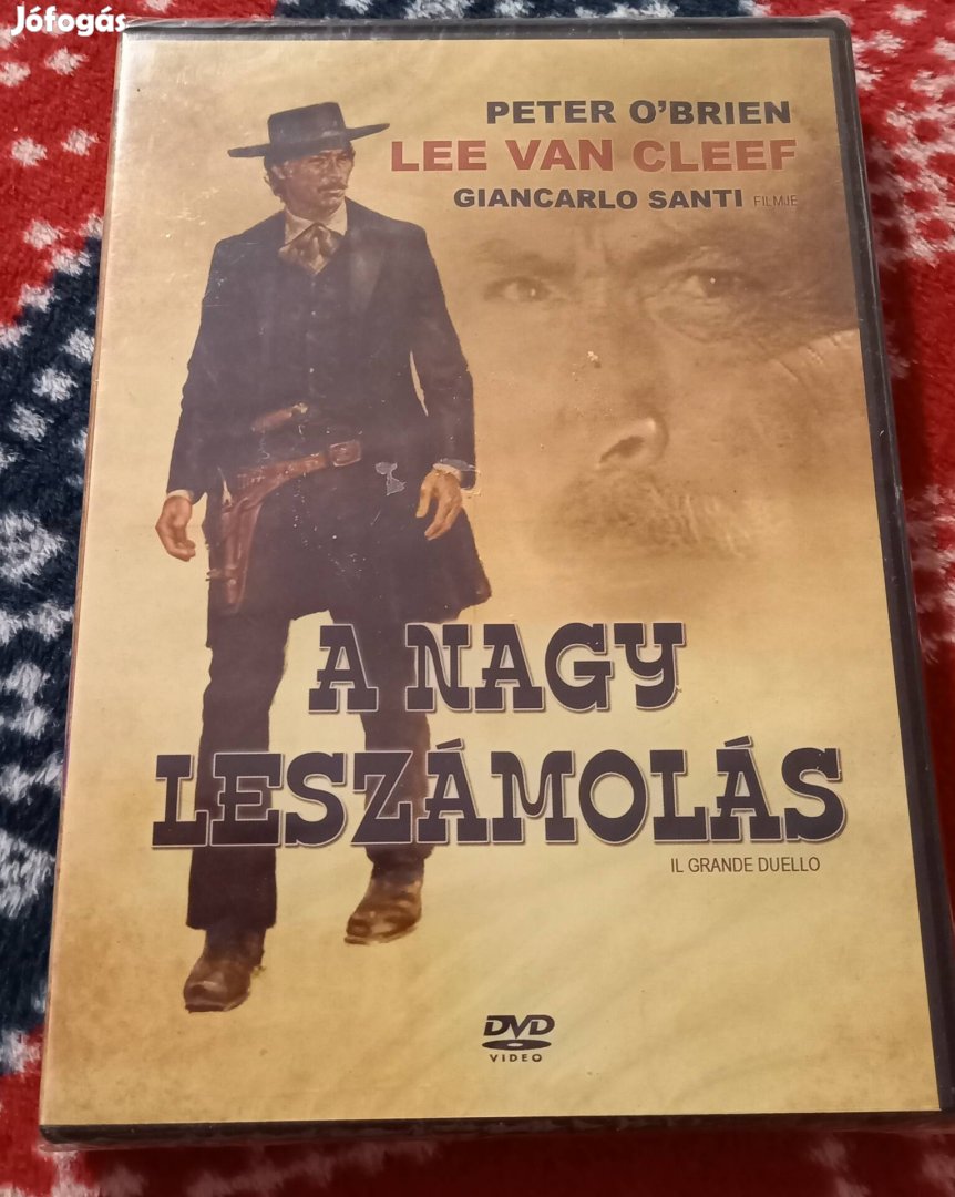 A nagy leszámolás - western dvd - bontatlan