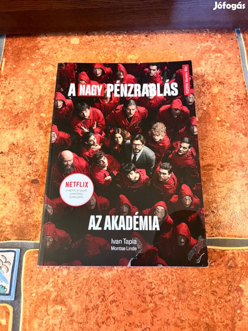 A nagy pénzrablás, az akadémia könyv