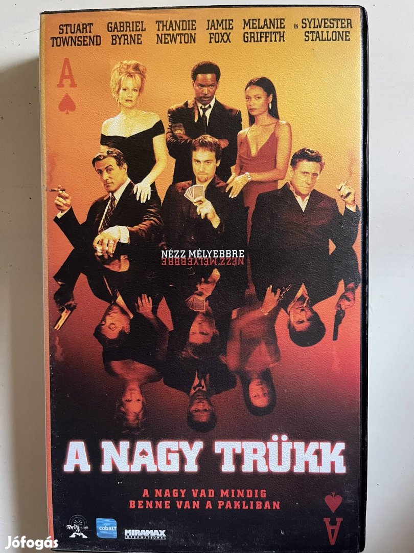 A nagy trükk vhs