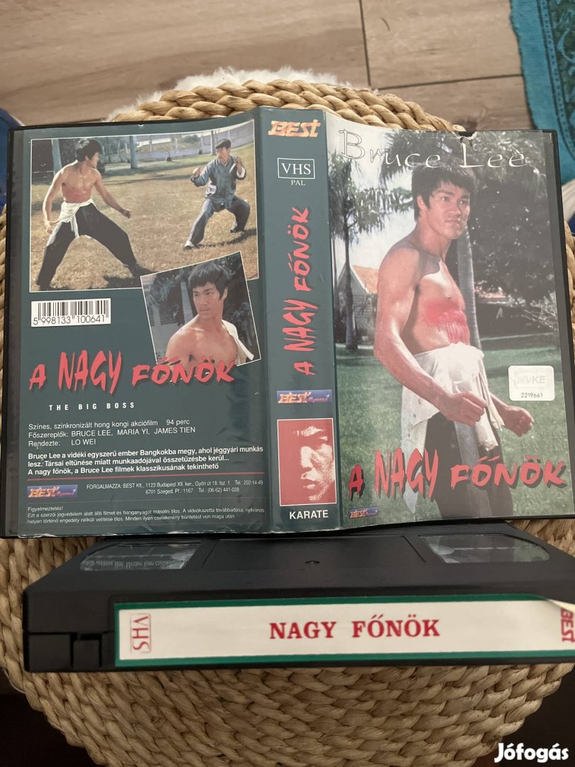 A nagyfőnök vhs