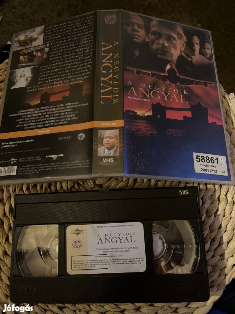 A negyedik angyal vhs