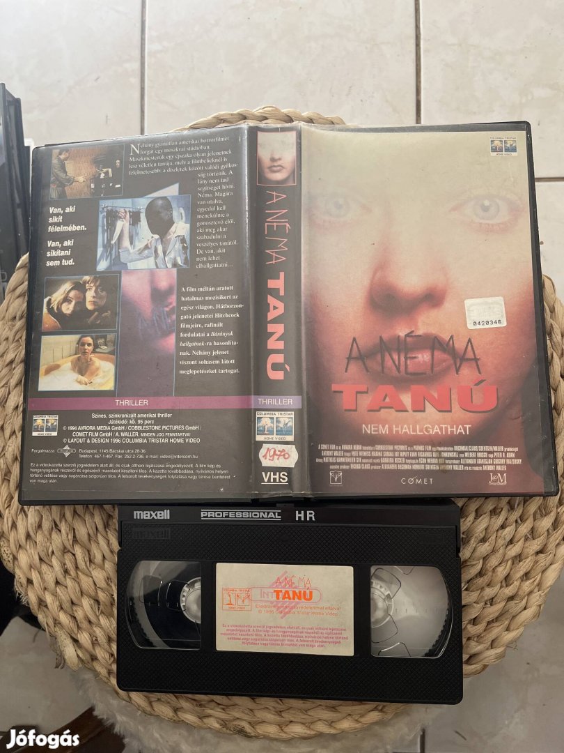 A néma tanú vhs