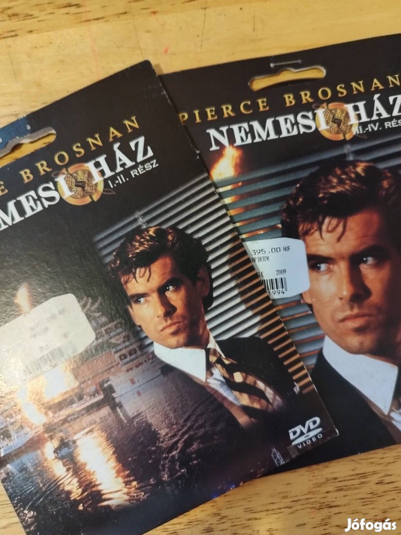 A nemesi ház 1-2 újszerű dvd Pierce Brosnan 