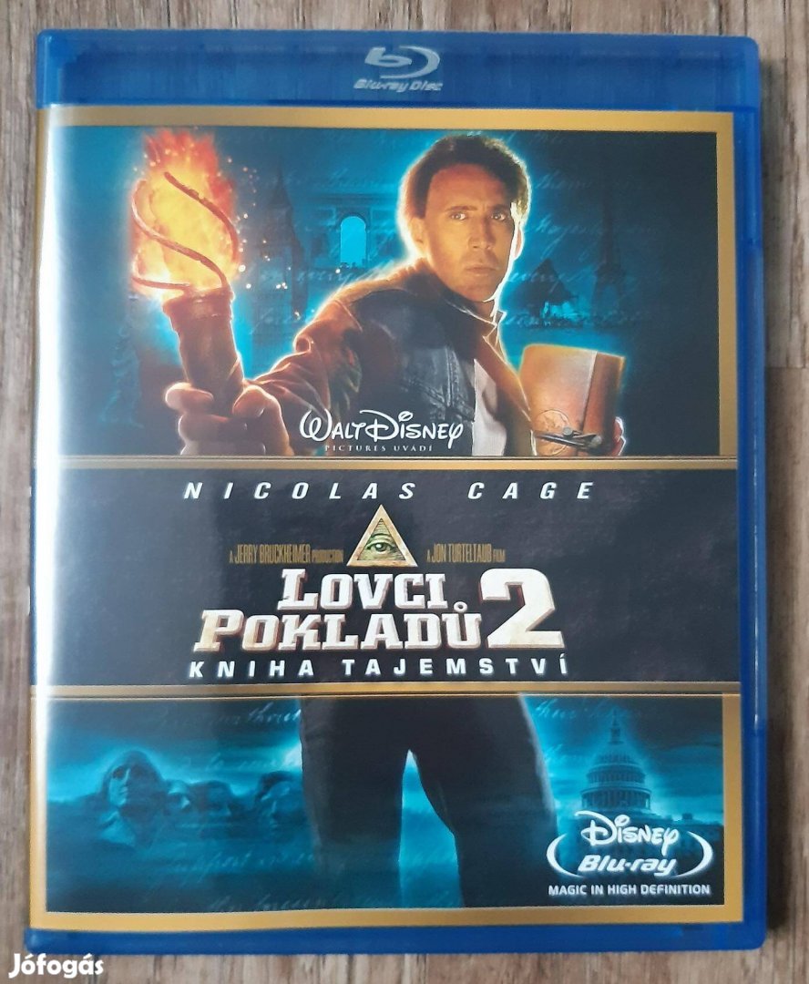 A nemzet aranya 2 Titkok könyve Blu-Ray új