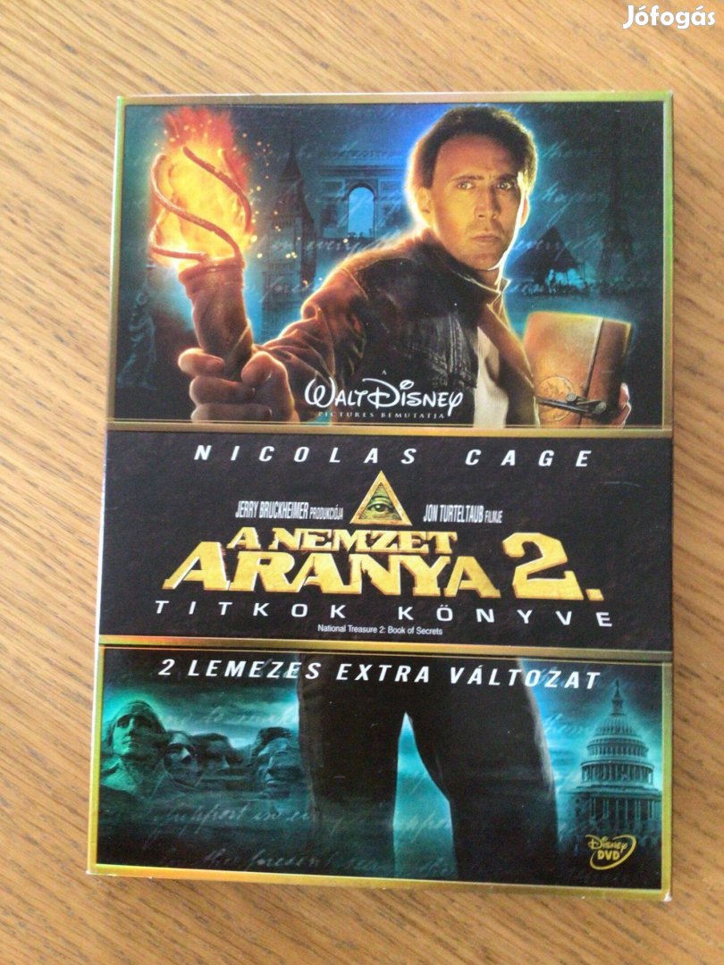 A nemzet aranya 2. - Titkok könyve (2 DVD)