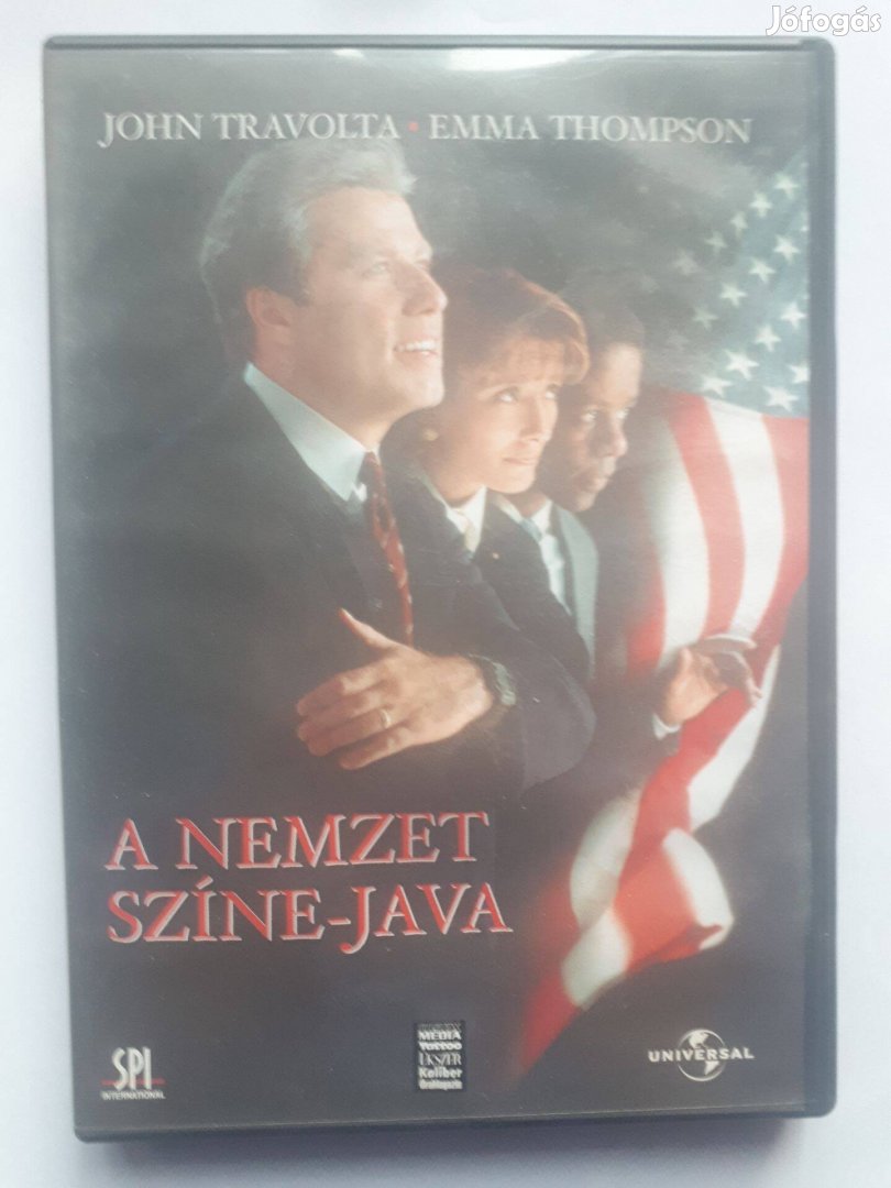 A nemzet színe-java DVD (John Travolta, Emma Thompson) posta 510 Ft