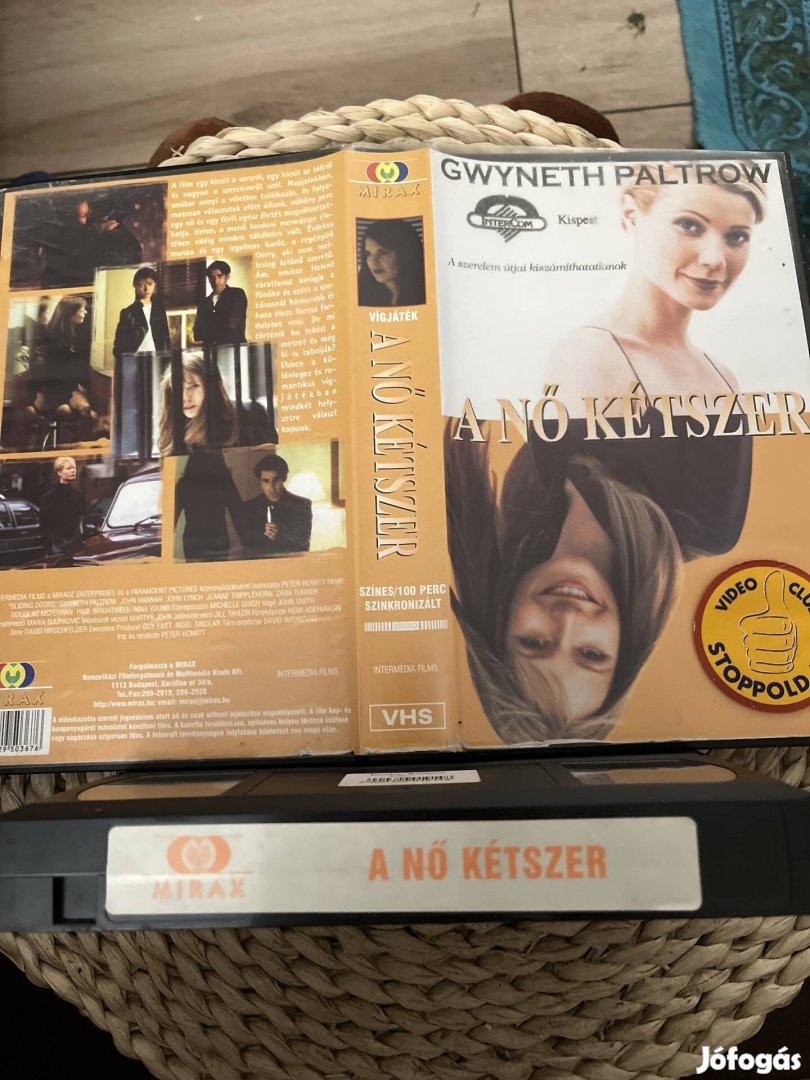 A nő kétszer vhs 