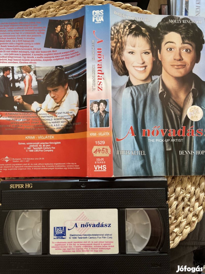 A nővadász vhs. 