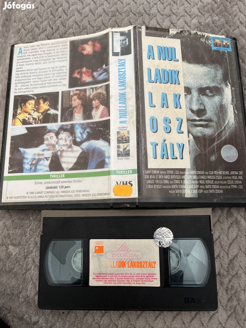 A nulladik lakosztály vhs nagytok thriller