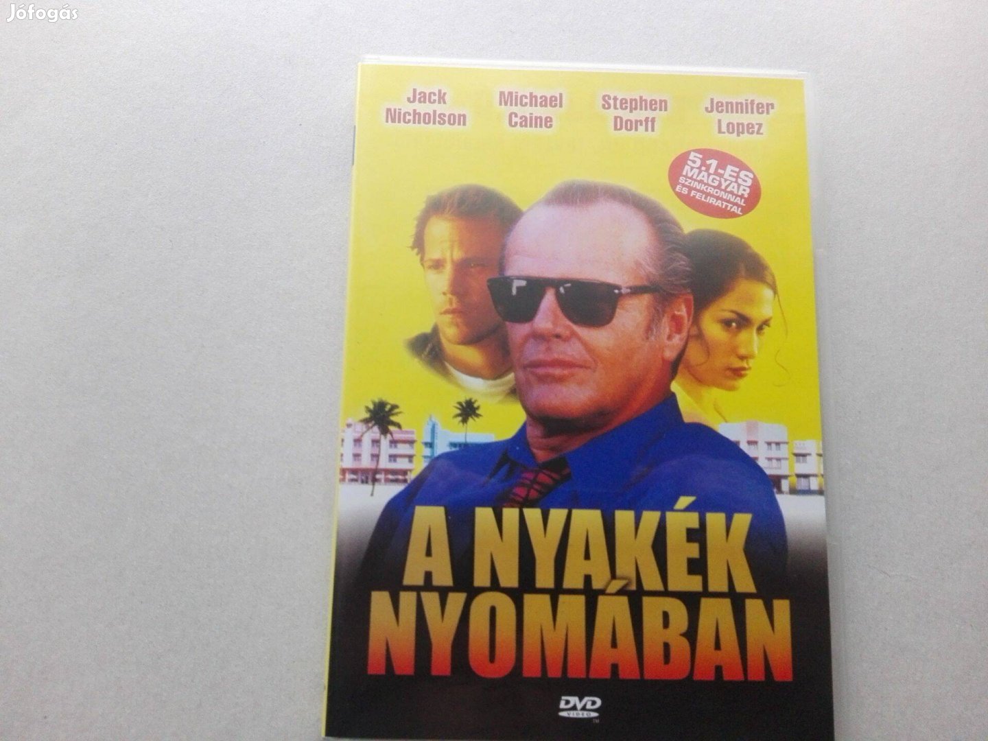 A nyakék nyomában c.eredeti,hibátlan állapotú(magyar)DVD film eladó