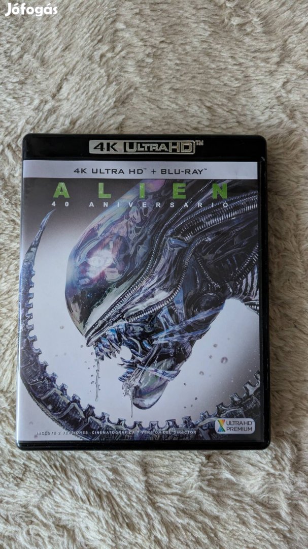 A nyolcadik utas: a Halál/Alien (4K-UHD+Blu-ray)