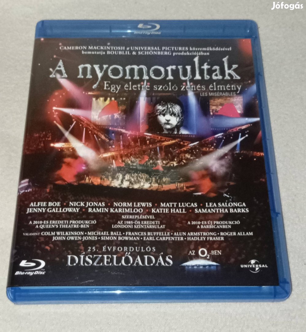 A nyomorultak 25.Évfordulós díszelőadás Blu-ray Magyar Felirattal 