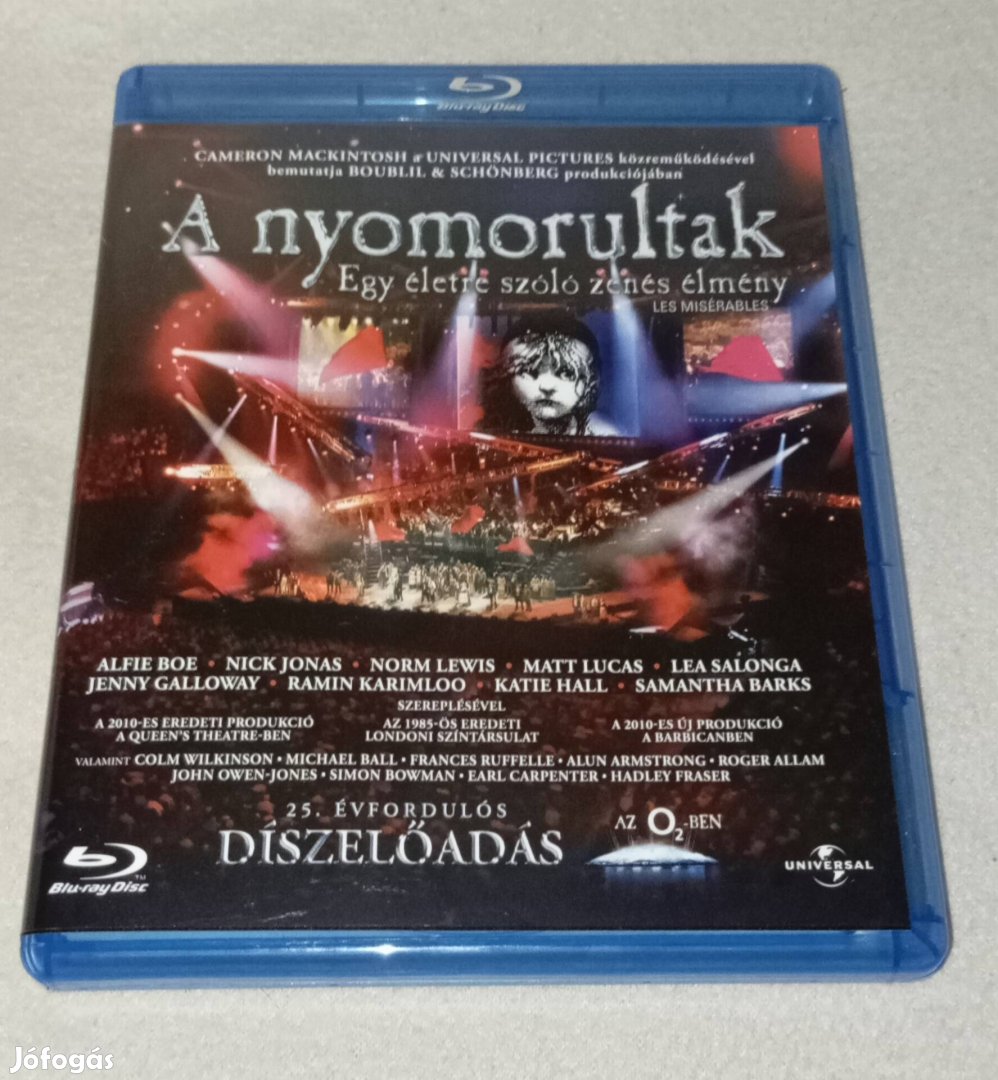 A nyomorultak 25. évfordulós díszelőadás Magyar Feliratos Blu-ray 