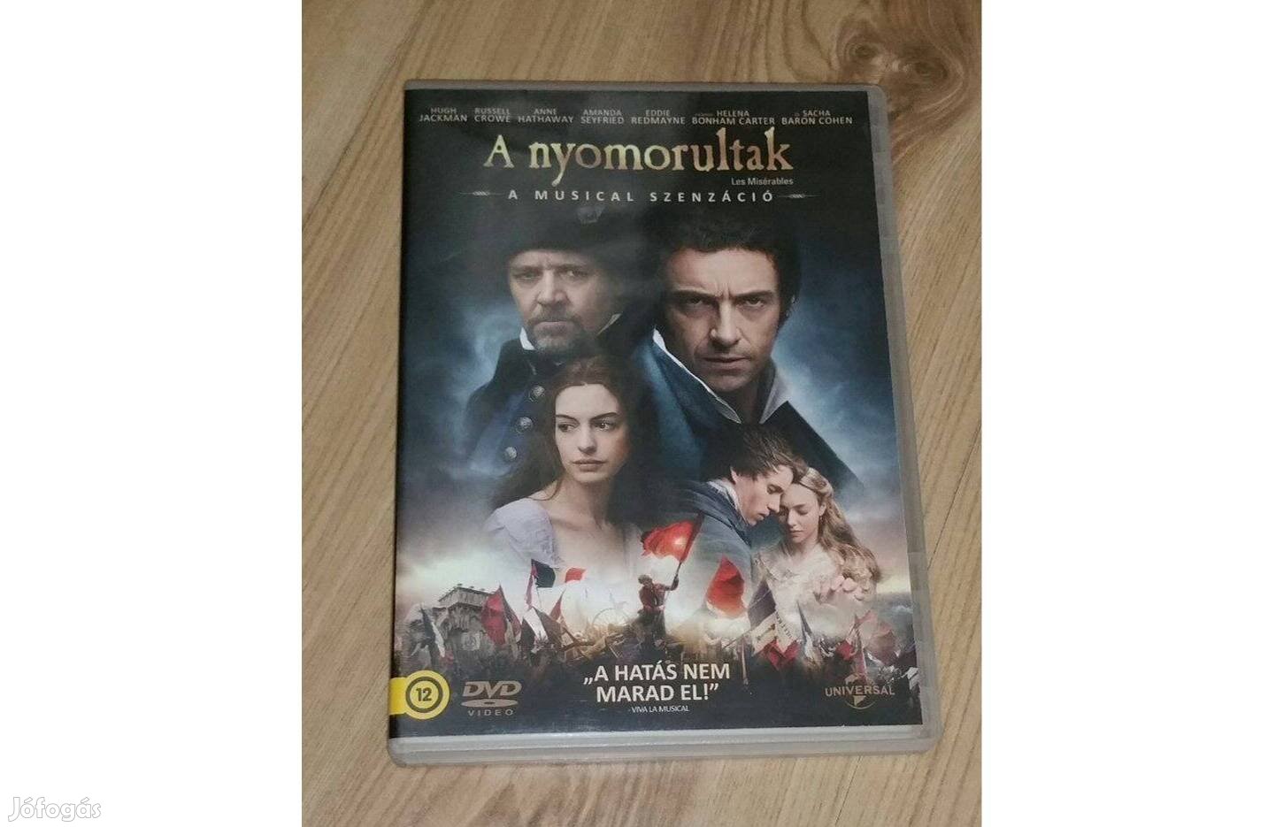 A nyomorultak, Új DVD film, Oscar-díj! Kiváló karácsonyi ajándék lehet