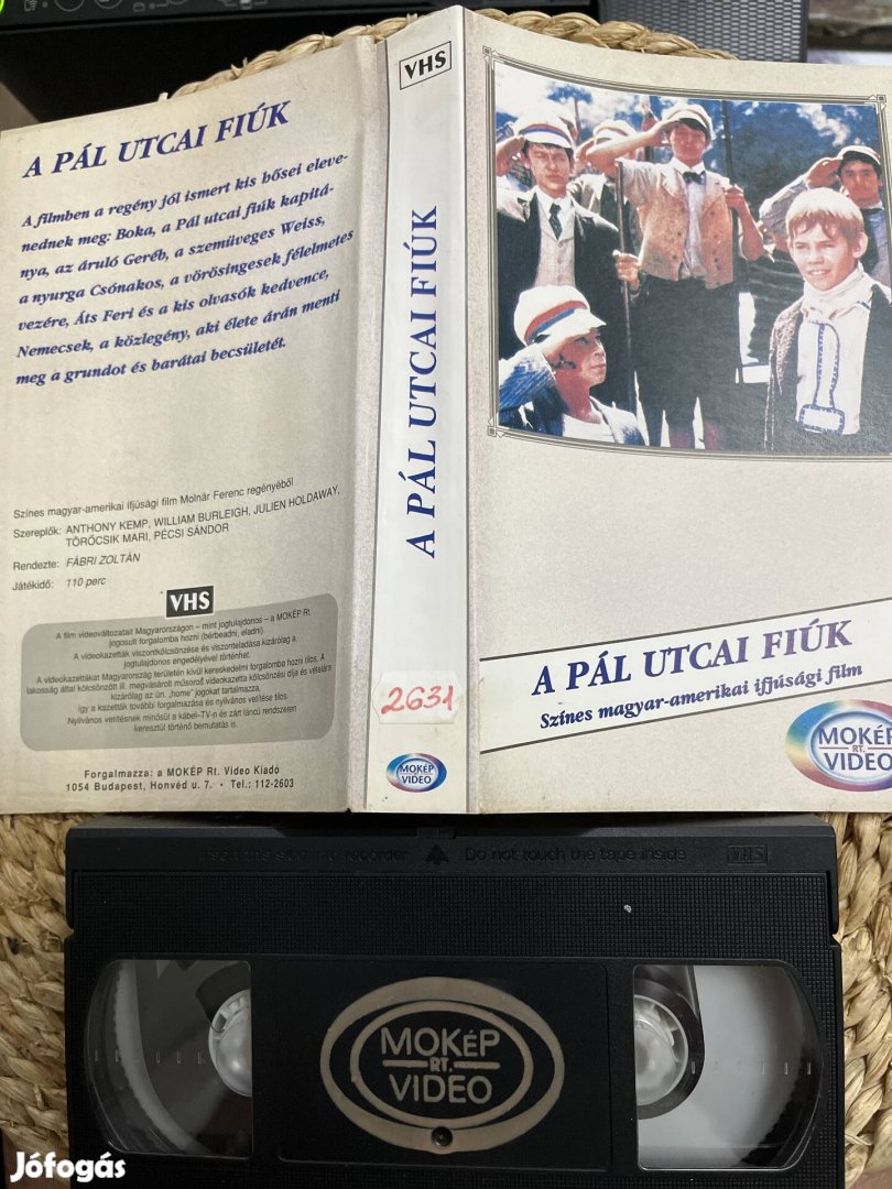 A pál utcai fiúk vhs