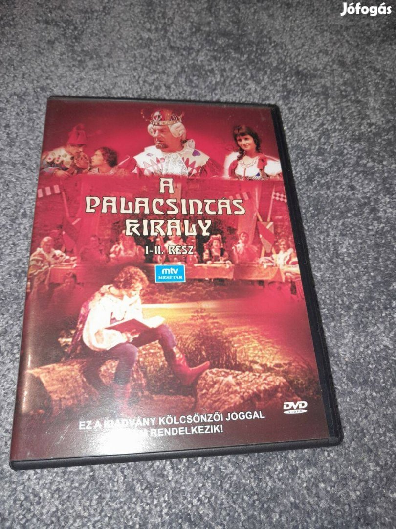 A palacsintás király 1 - 2 rész DVD (1973) karcmentes lemez