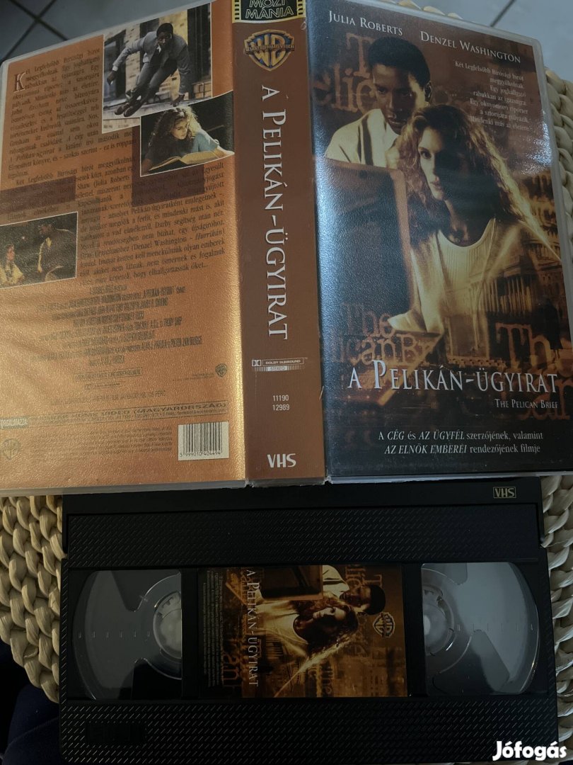 A pelikán ügyirat vhs