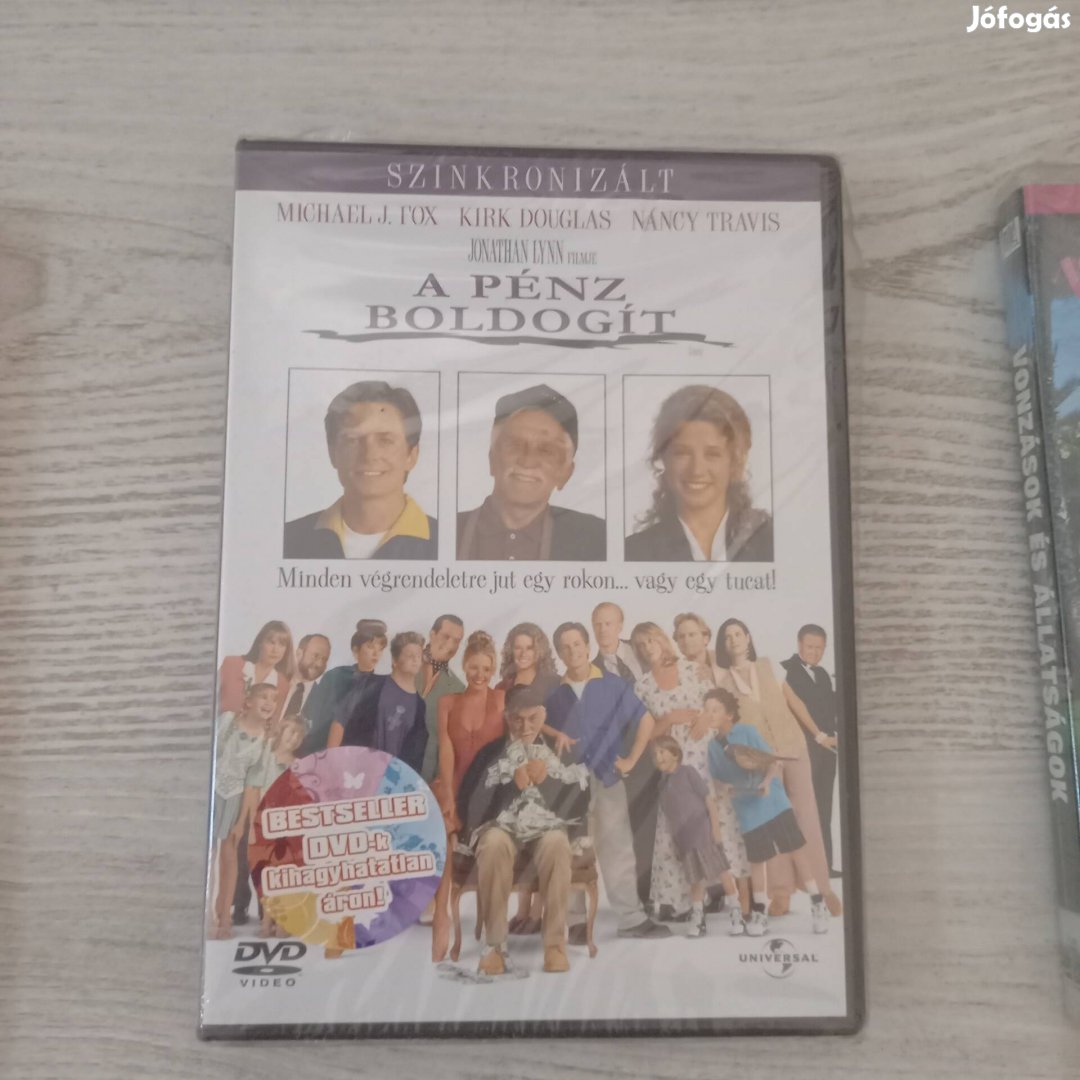 A pénz nem boldogít - vígjáték dvd - bontatlan