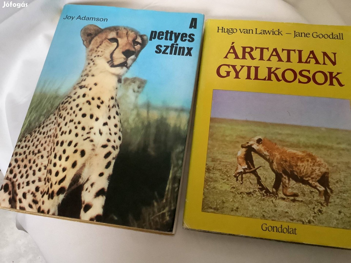 A pettyes szfinx- Joy Adamson + 1 könyv