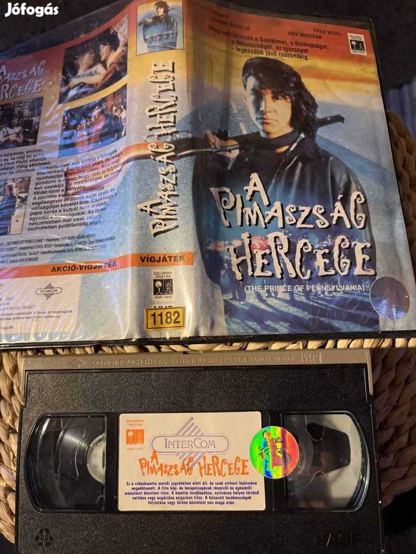 A pimaszság hercege vhs