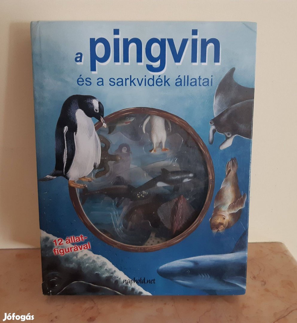 A pingvin és a sarkvidék állatai - 12 állatfigurával