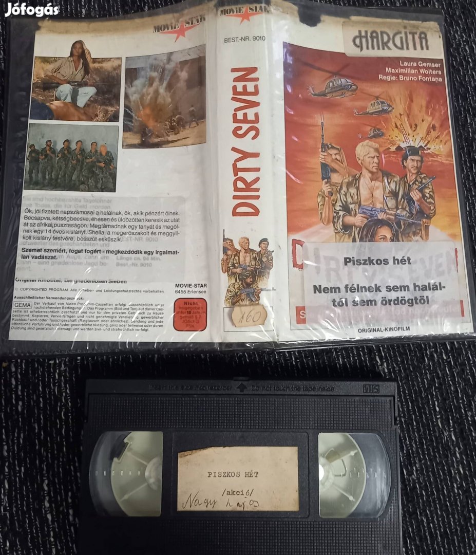 A piszkos hét - akció vhs - hargita