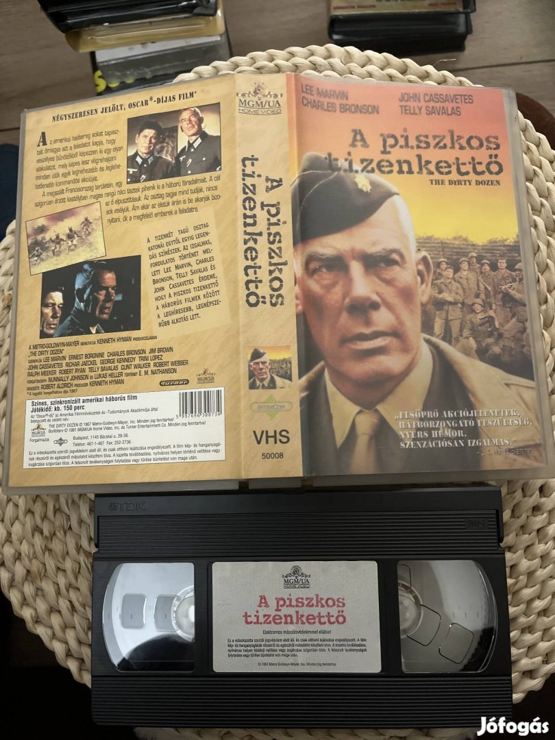 A piszkos tizenkettő vhs