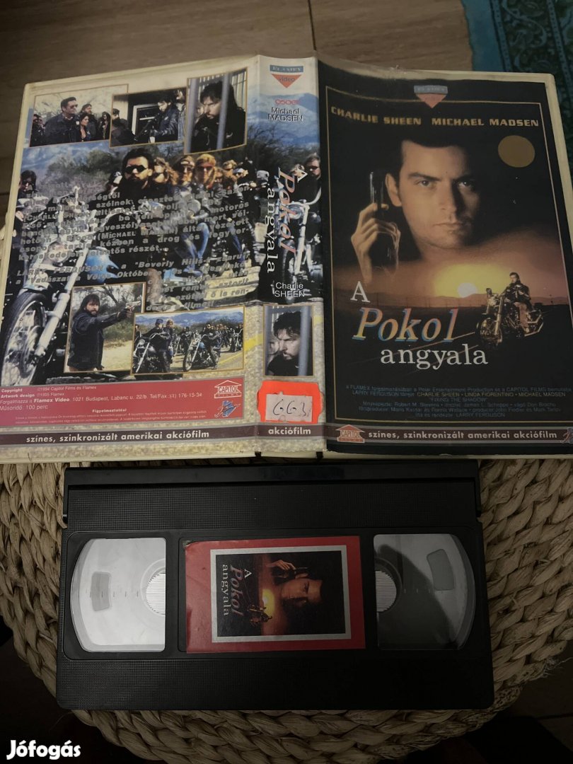 A pokol angyala vhs film