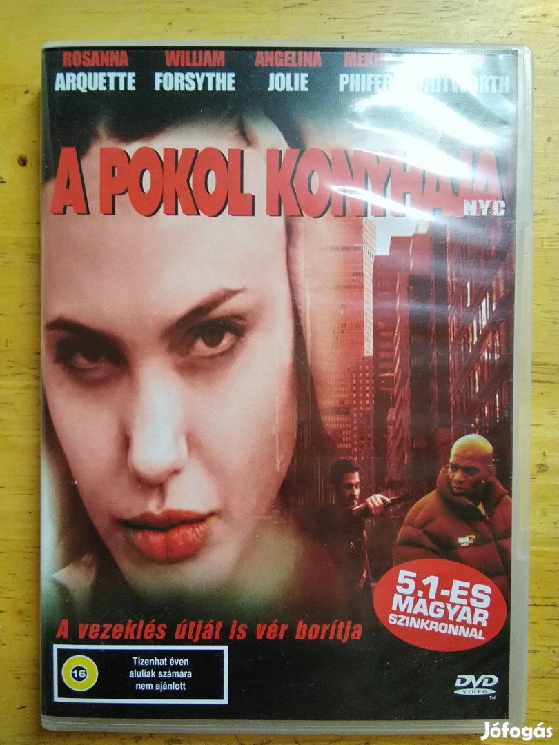 A pokol konyhája dvd Angelina Jolie 