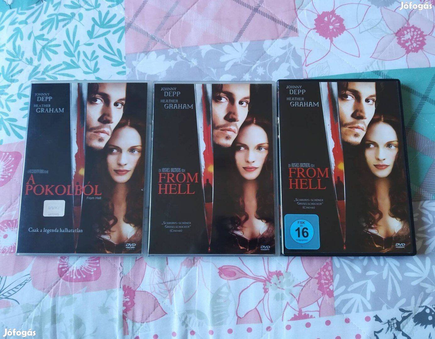 A pokolból DVD-k, Johnny Depp