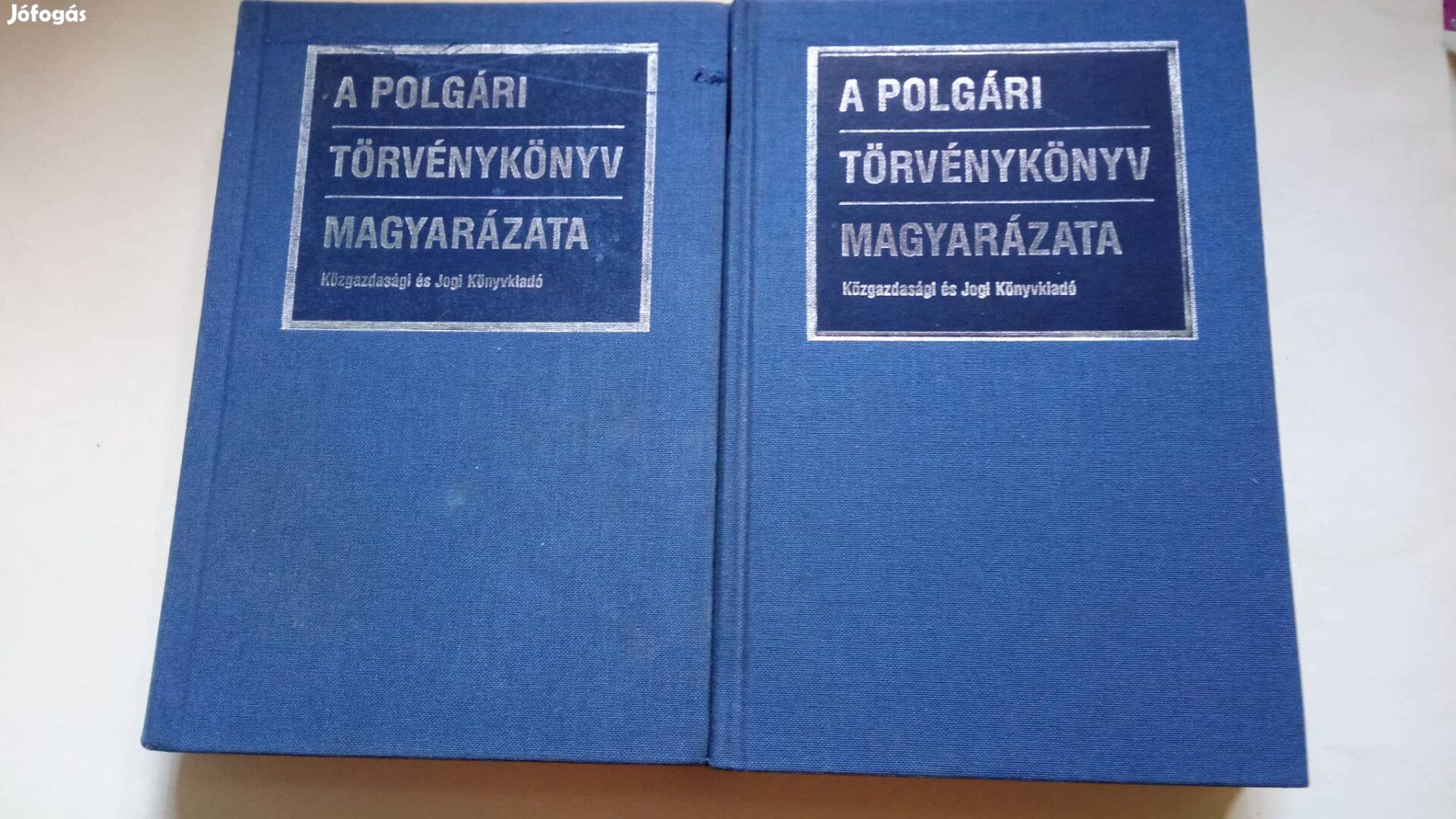 A polgári törvénykönyv magyarázata 1995 . év 2000 Ft