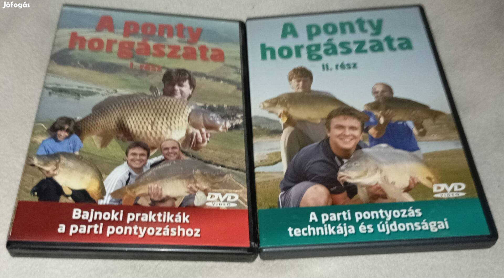 A ponty horgászata 1-2 DVD Gyűjtemény