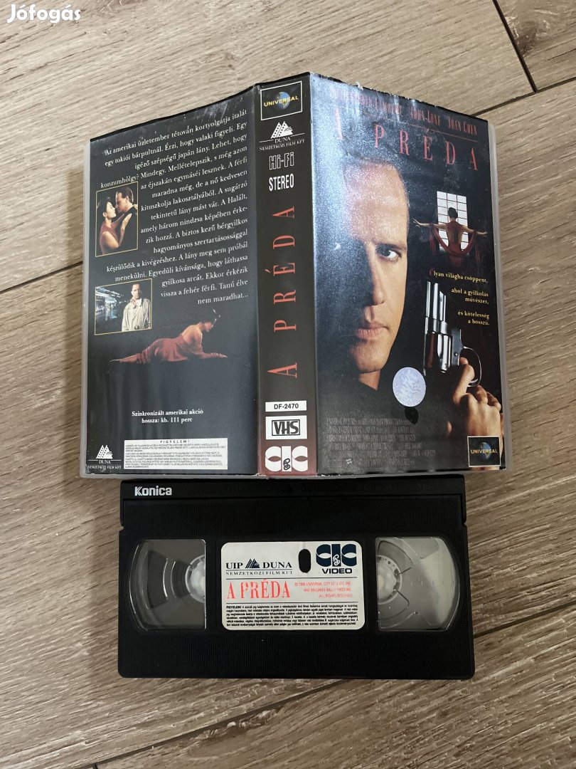 A préda vhs.    