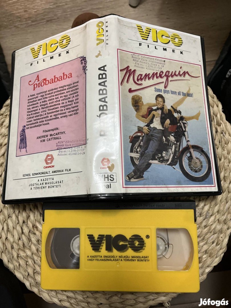 A próbababa vico vhs