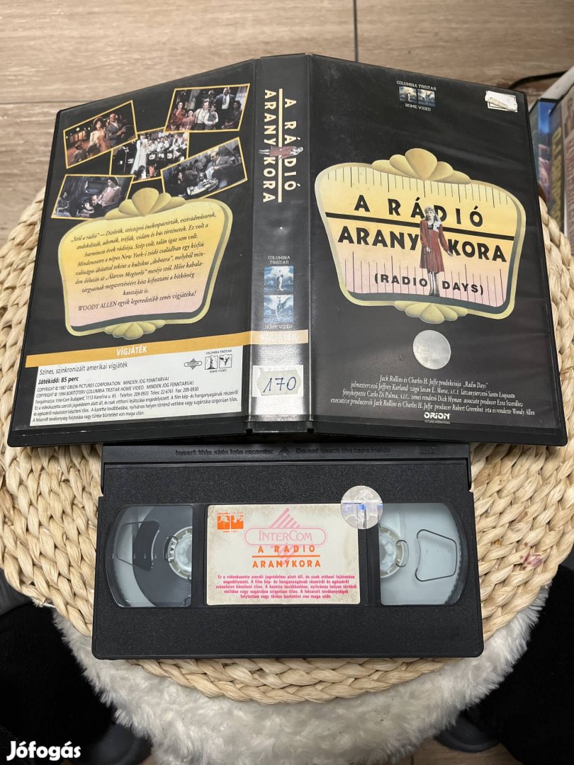 A rádió aranykora vhs