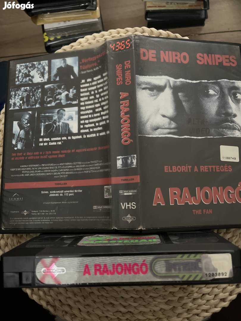 A rajongó vhs