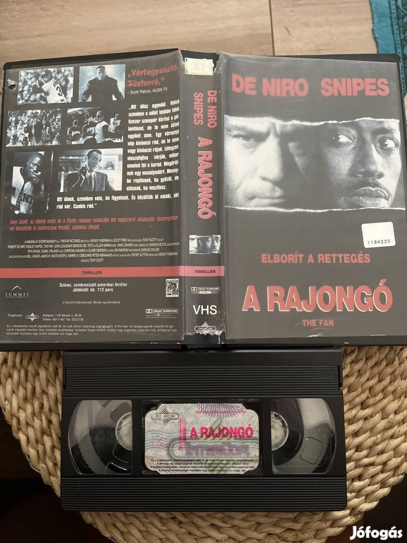 A rajongó vhs 