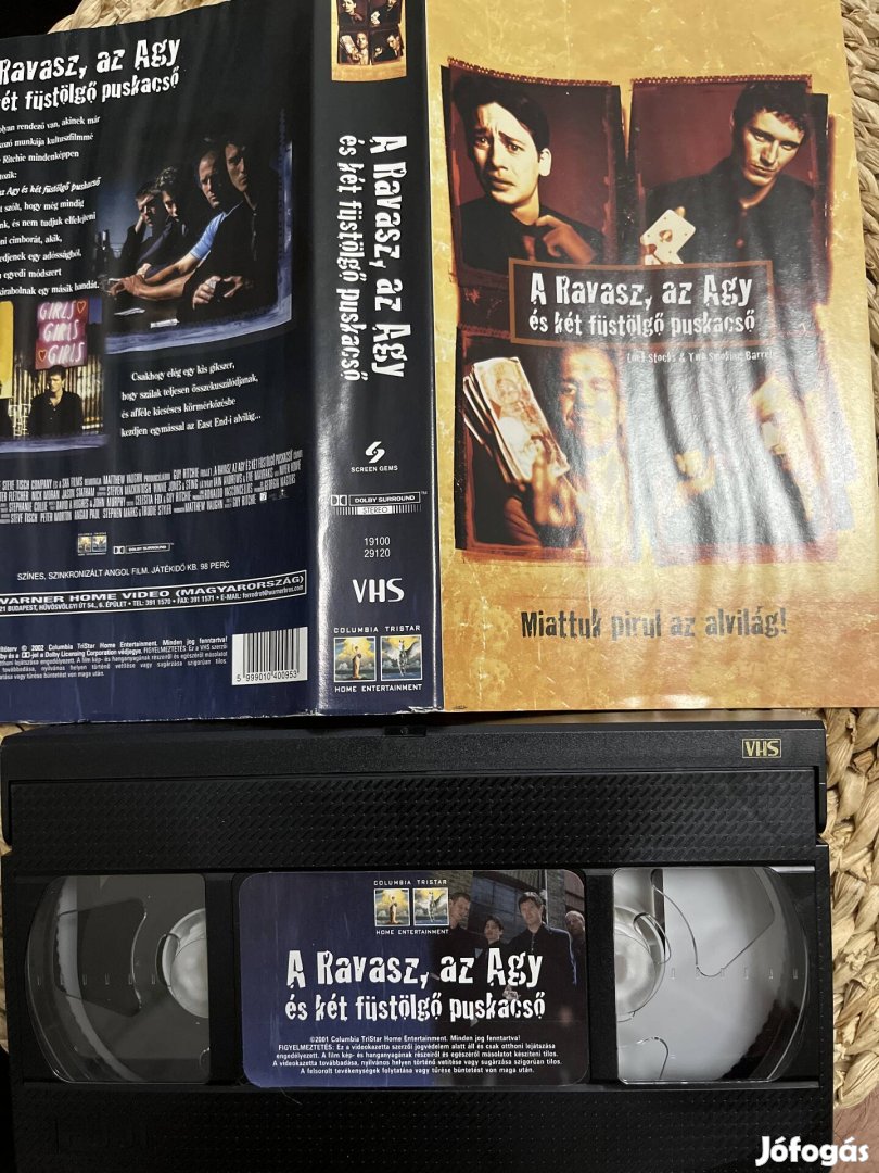 A ravasz az agy és két füstölgő vhs