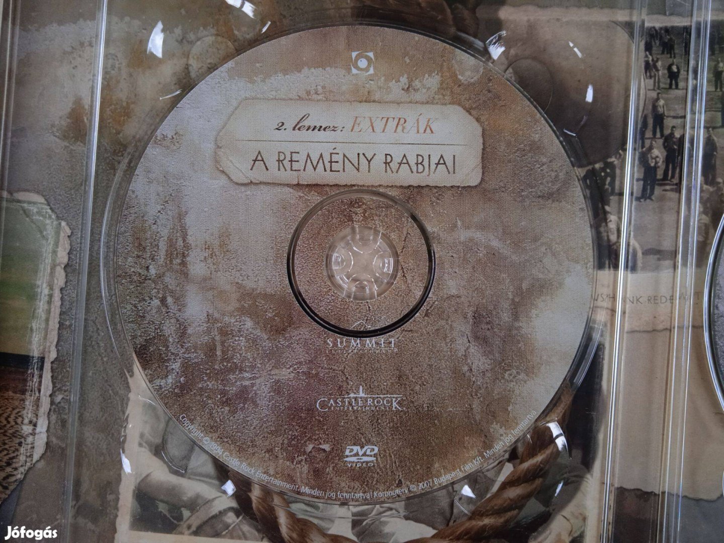 A remény rabjai - extra DVD lemez