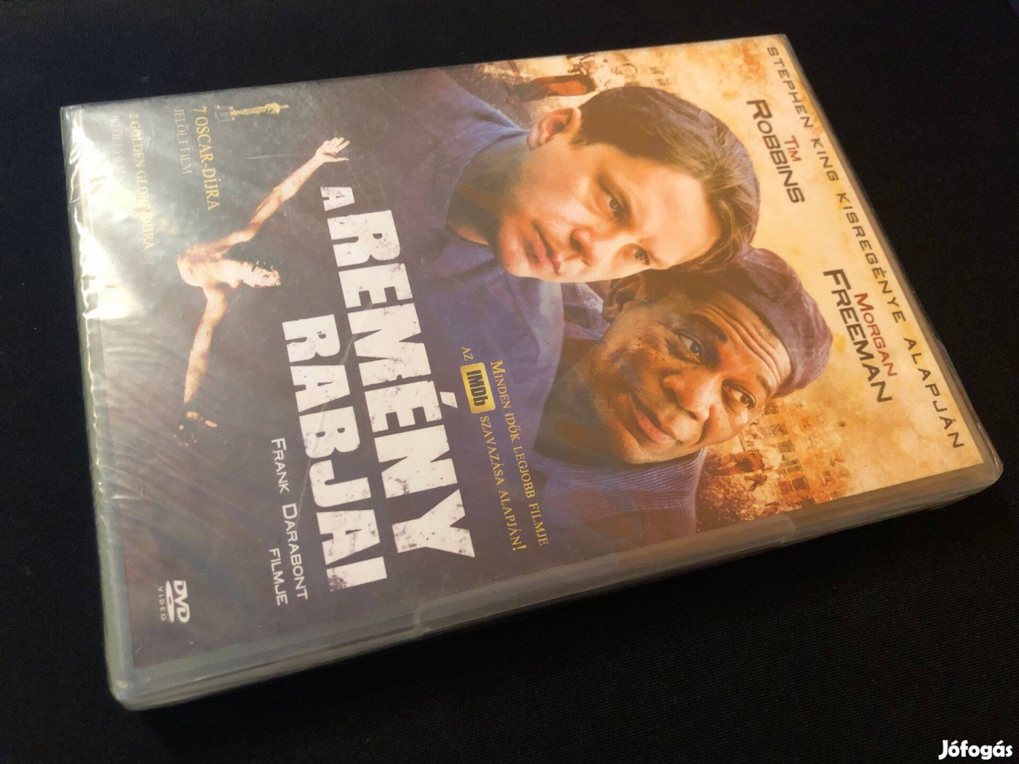 A remény rabjai (vadonatúj, bontatlan, Tim Robbins, Morgan Freeman DVD