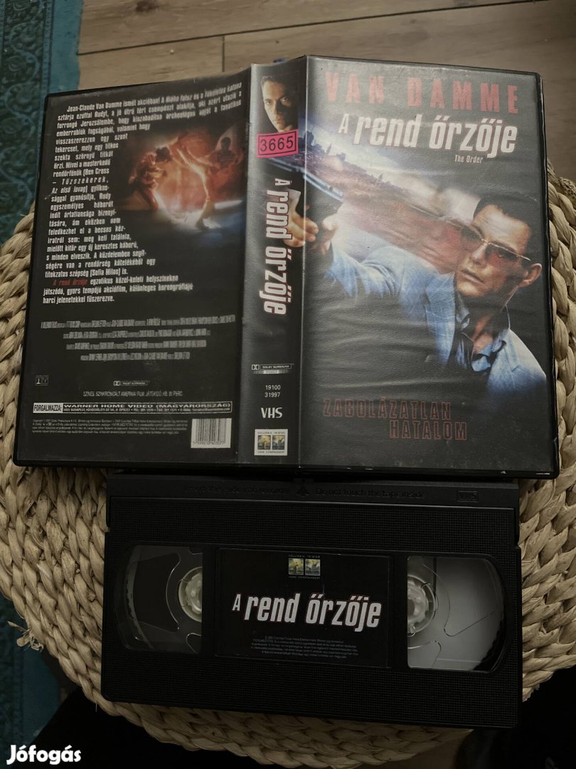 A rend őrzője vhs film