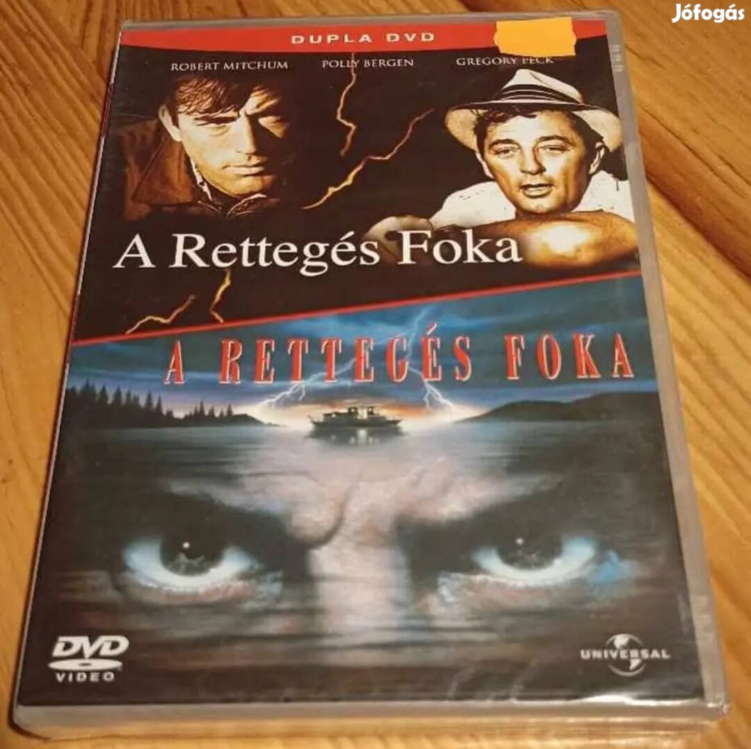 A rettegés foka Dupla DVD 2 film bontatlan