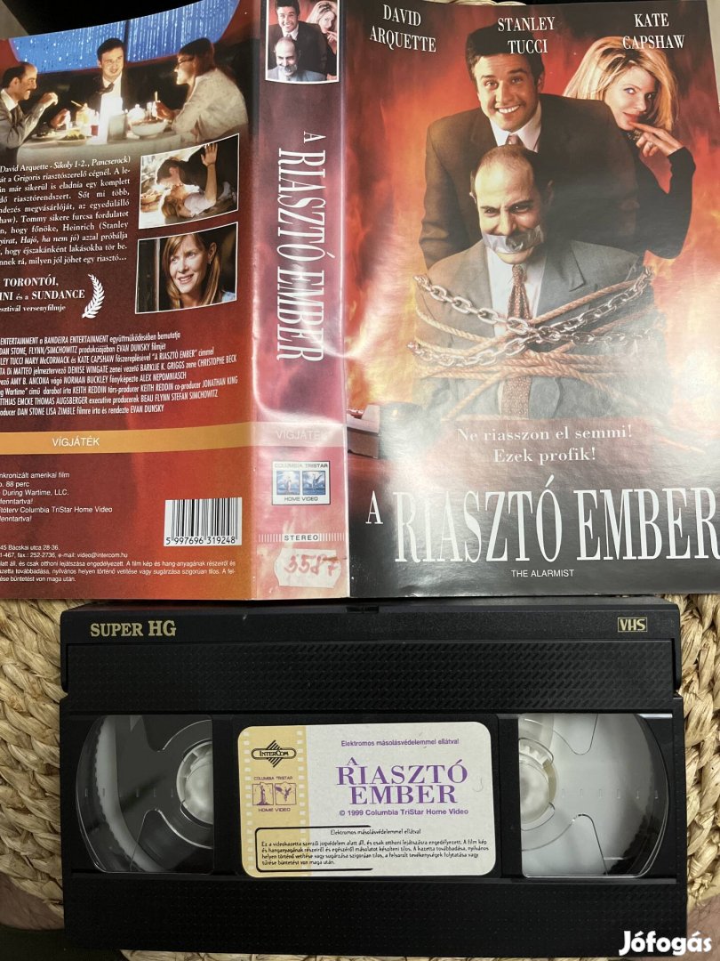 A riasztó ember vhs