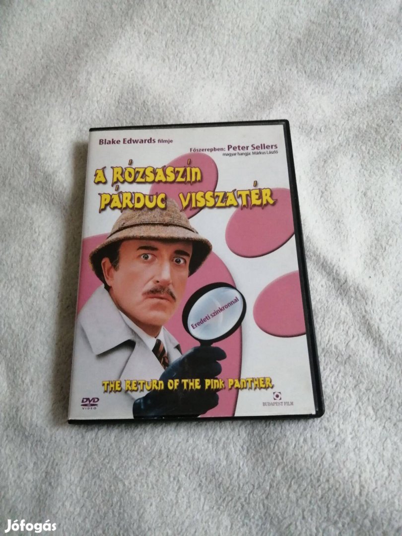 A rózsaszín párduc visszatér DVD