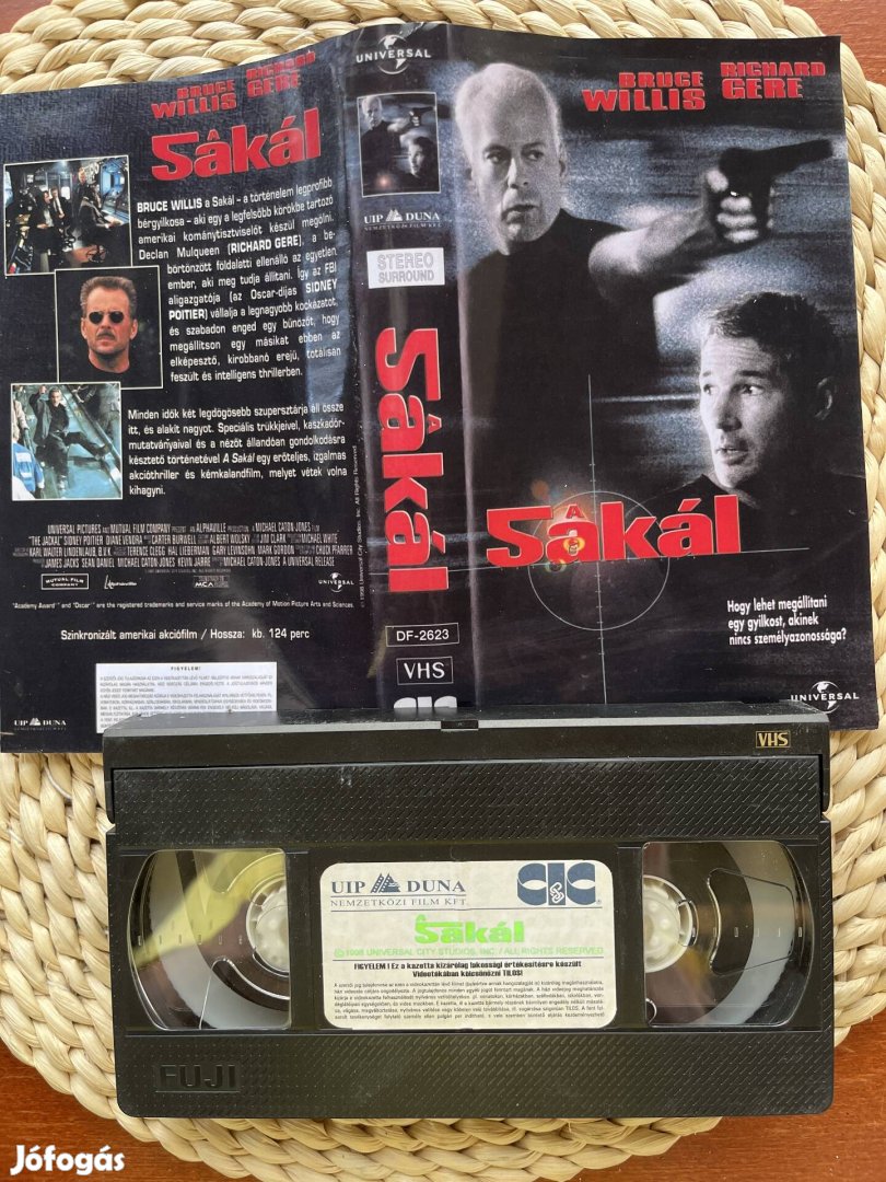 A sakál vhs.  