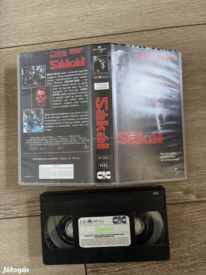 A sakál vhs     