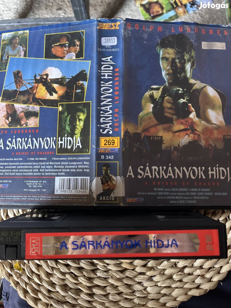 A sárkányok hídja vhs